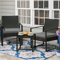 Threshold mulberry 3pc patio chat online set